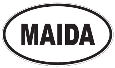 MAIDA - Oval Magnet