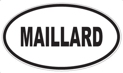 MAILLARD - Oval Sticker
