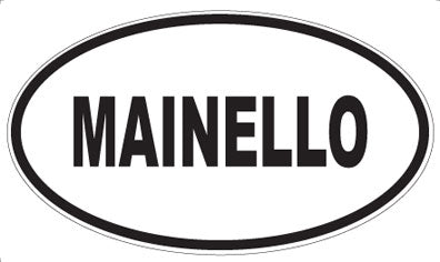 MAINELLO - Oval Magnet