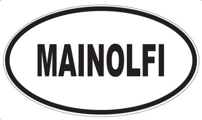 MAINOLFI - Oval Magnet