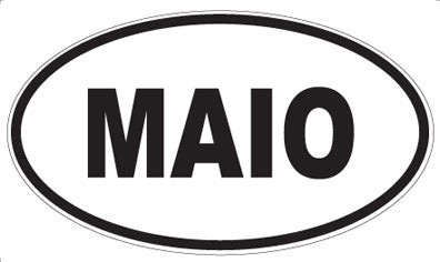 MAIO - Oval Magnet