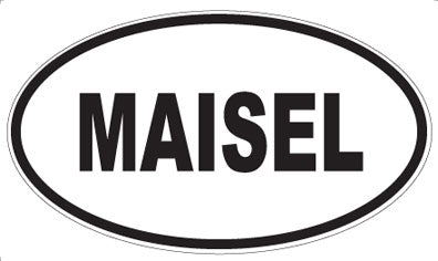 MAISEL - Oval Magnet