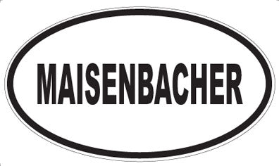 MAISENBACHER - Oval Magnet