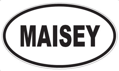 MAISEY - Oval Magnet