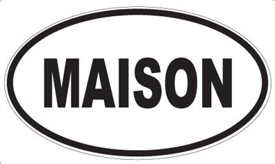 MAISON - Oval Magnet