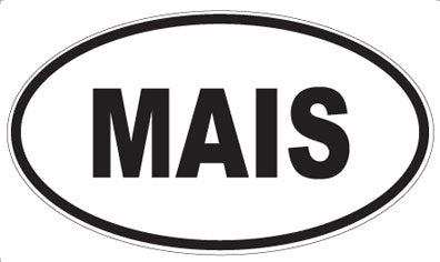 MAIS - Oval Magnet