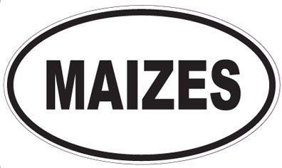 MAIZES - Oval Sticker