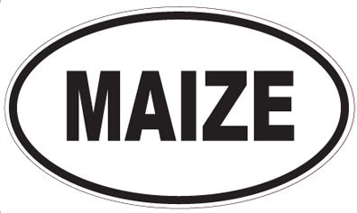 MAIZE - Oval Magnet