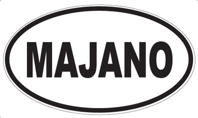 MAJANO - Oval Magnet