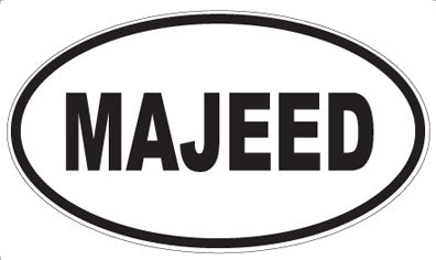 MAJEED - Oval Magnet