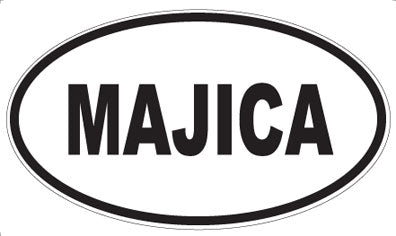 MAJICA - Oval Magnet