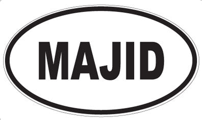 MAJID - Oval Magnet