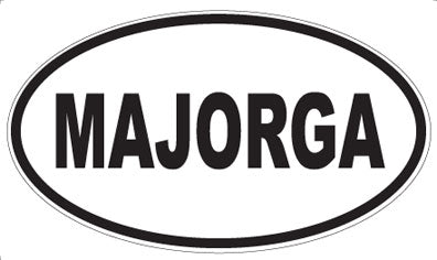 MAJORGA - Oval Magnet
