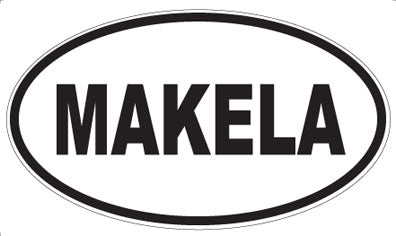 MAKELA - Oval Magnet