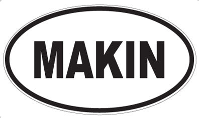 MAKIN - Oval Magnet