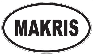 MAKRIS - Oval Magnet
