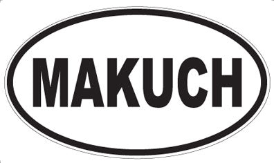 MAKUCH - Oval Magnet