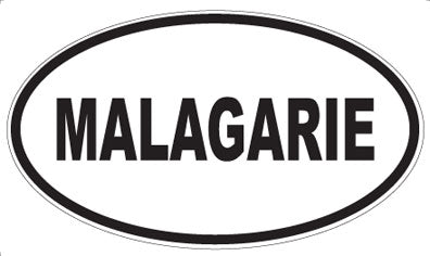 MALAGARIE - Oval Magnet