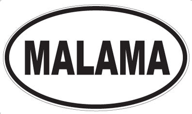MALAMA - Oval Magnet
