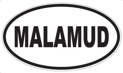 MALAMUD - Oval Sticker