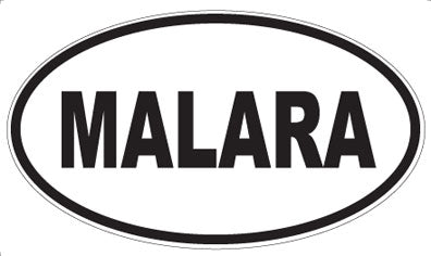 MALARA - Oval Sticker