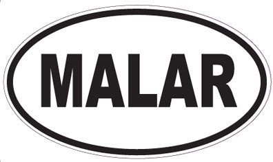 MALAR - Oval Magnet