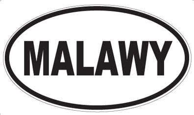 MALAWY - Oval Magnet