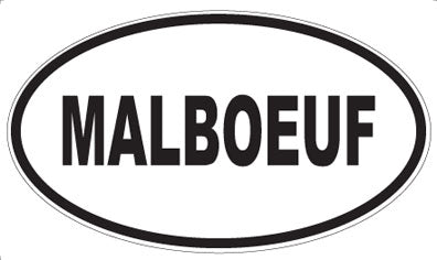 MALBOEUF - Oval Magnet
