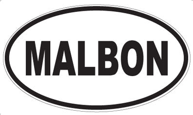 MALBON - Oval Magnet