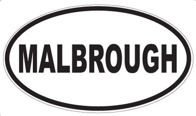MALBROUGH - Oval Magnet