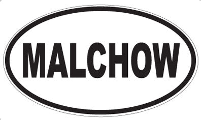 MALCHOW - Oval Magnet