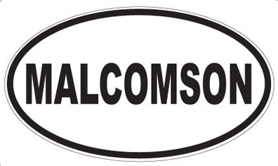 MALCOMSON - Oval Magnet