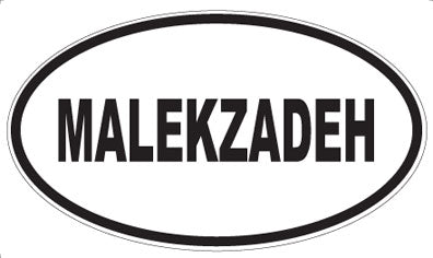 MALEKZADEH - Oval Magnet
