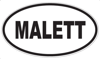 MALETT - Oval Magnet