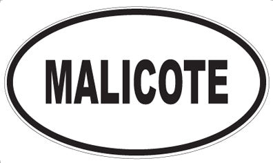 MALICOTE - Oval Magnet