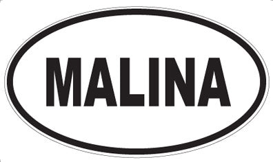 MALINA - Oval Magnet