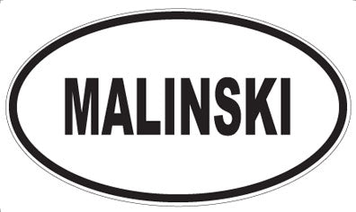 MALINSKI - Oval Magnet