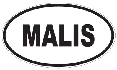 MALIS - Oval Magnet
