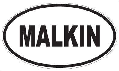 MALKIN - Oval Magnet