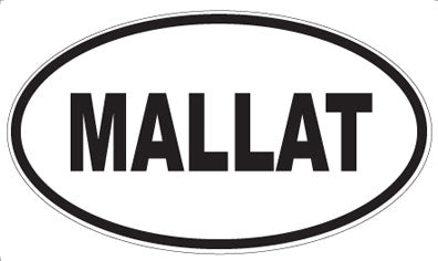MALLAT - Oval Magnet