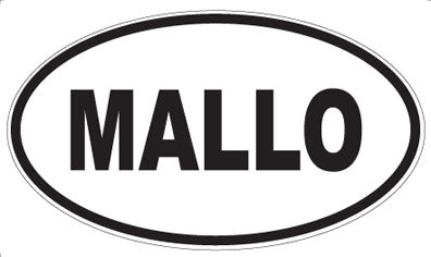 MALLO - Oval Magnet