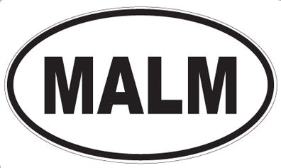 MALM - Oval Magnet