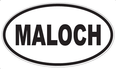 MALOCH - Oval Magnet