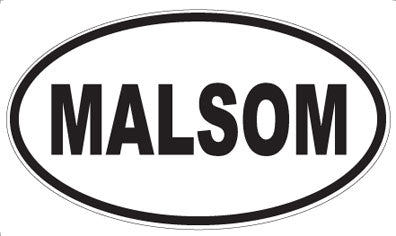 MALSOM - Oval Magnet