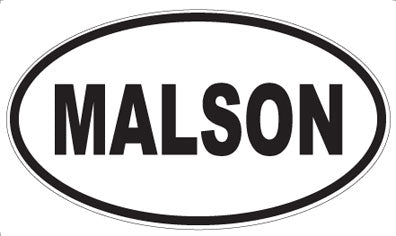 MALSON - Oval Magnet
