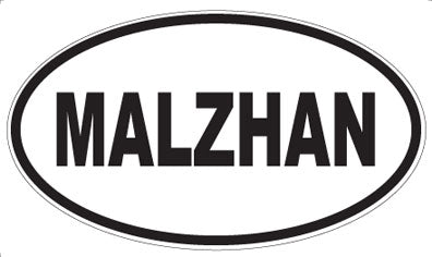 MALZHAN - Oval Magnet