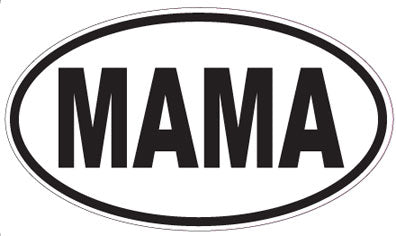 MAMA - Oval Sticker