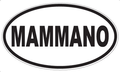 MAMMANO - Oval Magnet