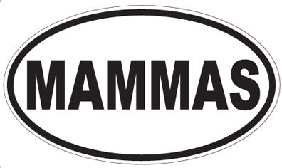 MAMMAS - Oval Sticker