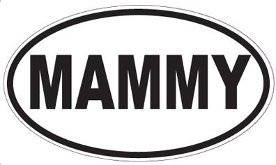 MAMMY - Oval Magnet